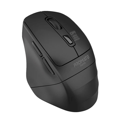 Buy Promate Samit 2.4GHz Ergonomic 2200 DPI Wireless Mouse – Black ...